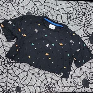 Outerspace Ricky and Micky Tshirt Boy's Size XS